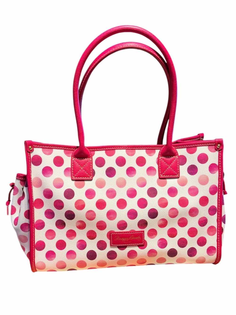 Dooney & Bourke Leather Polka Dot Collection Tote